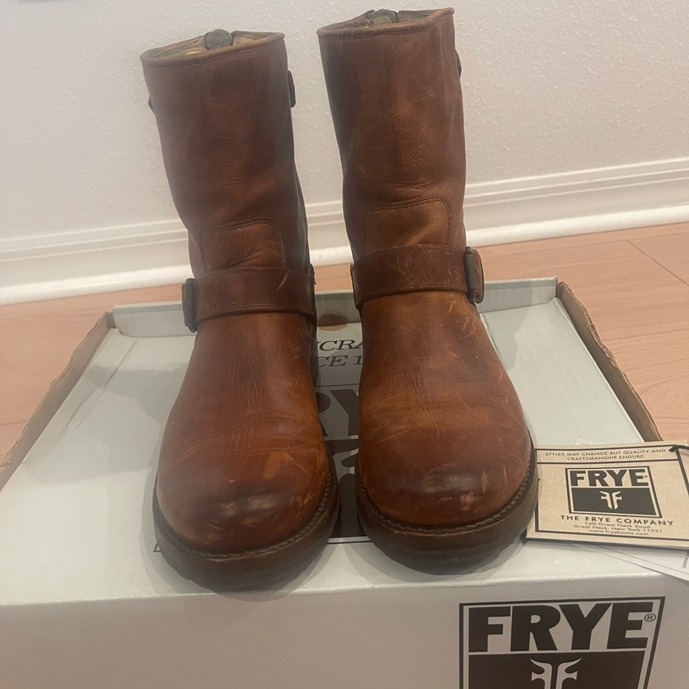 Frye Brown Leather Boots